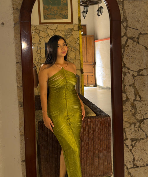 Vestido Aluna Verde
